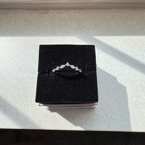 Pandora Princess Sparkle Wishbone Ring